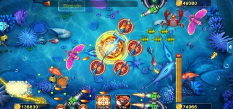 Tham gia Bắn cá tại cổng game hàng đầu CF68