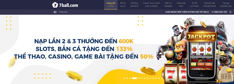 Khuyến mãi hấp dẫn mới nhất tại nhà cái 7Ball