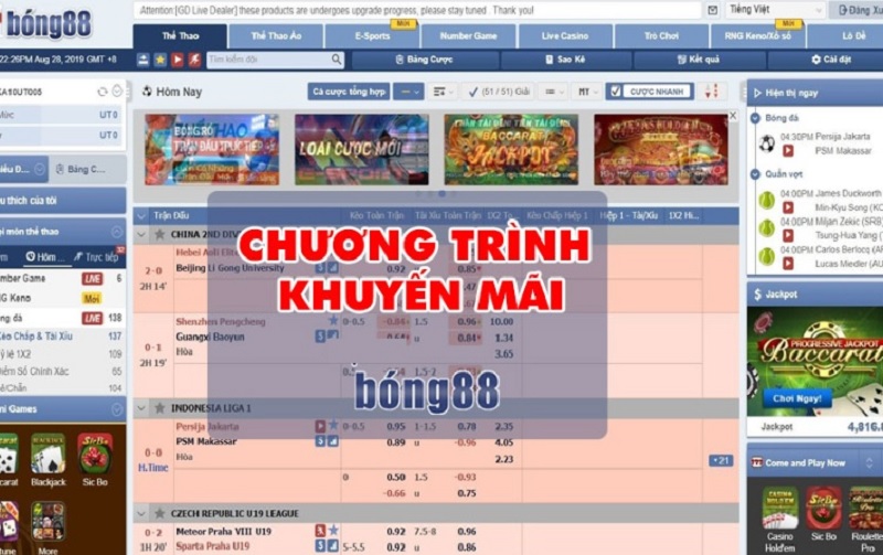 Tham gia các chương trình khuyến mãi của nhà cái Bong88