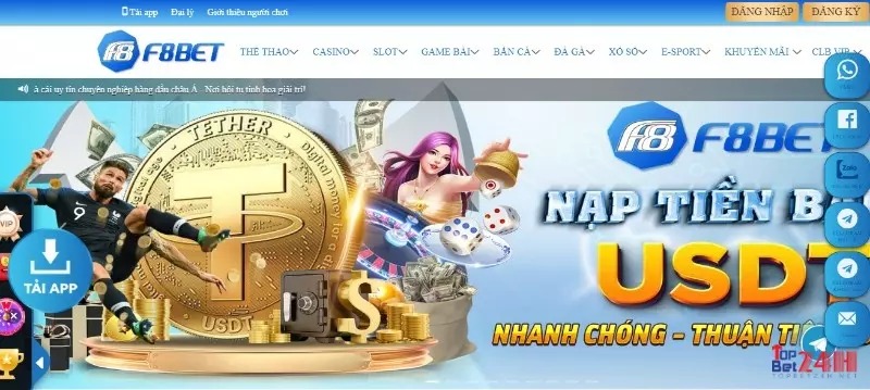 F8bet - Nhà cái uy tín, giàu kinh nghiệm trên thị trường