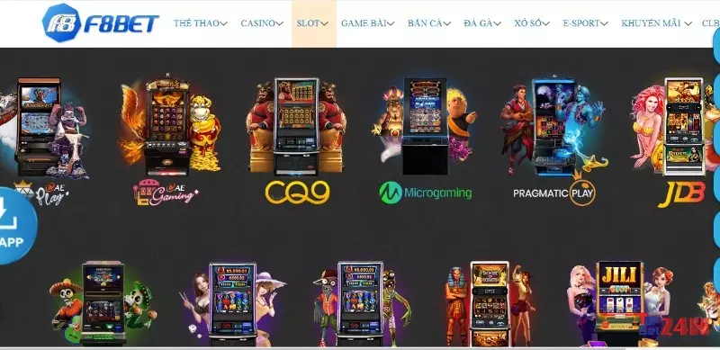 Kho game hiện đại của f8bet