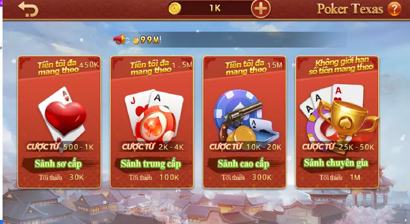 Hướng dẫn chơi Poker Texas Cf68 club cho người mới bắt đầu