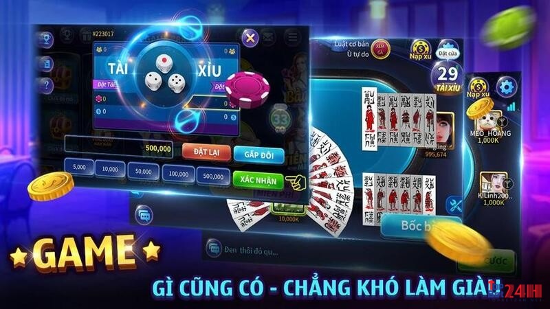 chơi game rút tiền mặt