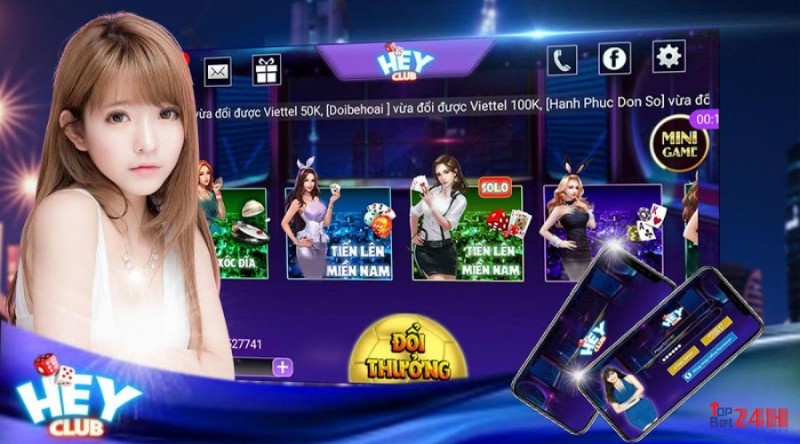 Sản phẩm cá cược tại Hey club game bai đổi thưởng