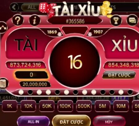 Game tài xỉu online và những tuyệt chiêu chơi game bài số 1