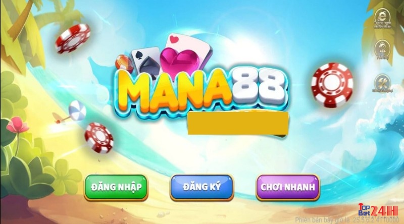 Game bài đổi thưởng qua ngân hàng: Mana88