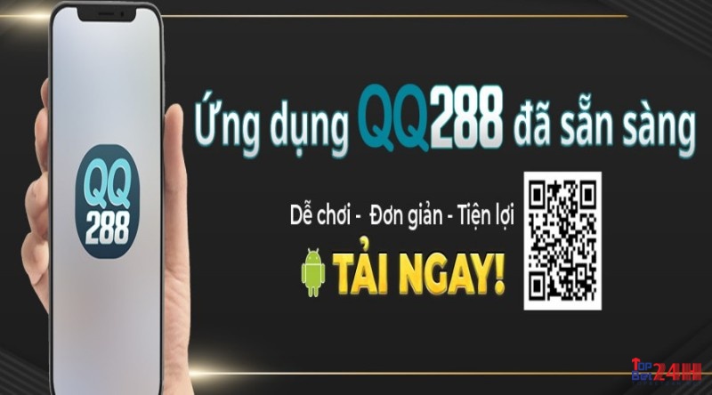 Ứng dụng QQ288 com đã có sẵn để anh em tải ngay