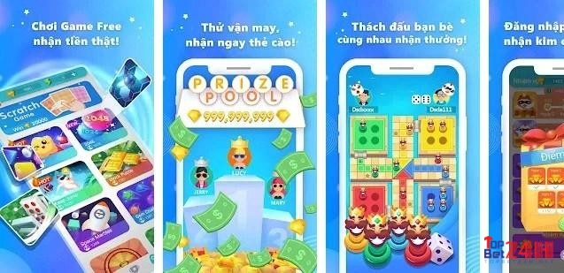 Easy Coin có nhiều mini game khác nhau để người chơi quy đổi thưởng thành thẻ cào