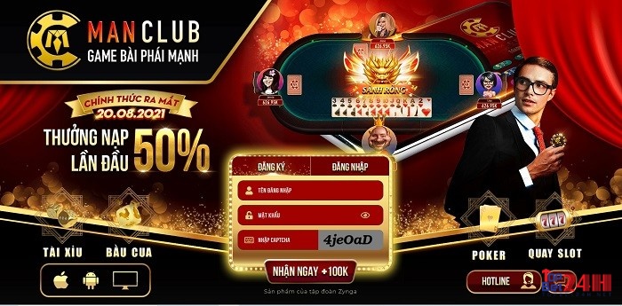 Đẳng cấp quý ông - Manclub đã vào top game bài đổi thưởng uy tín 2020