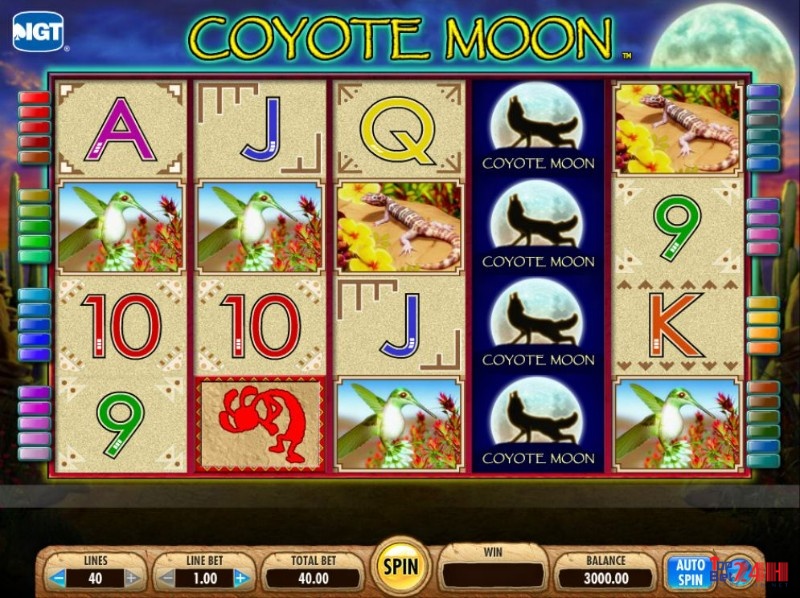 Game COYOTE MOON có cách chơi đơn giản