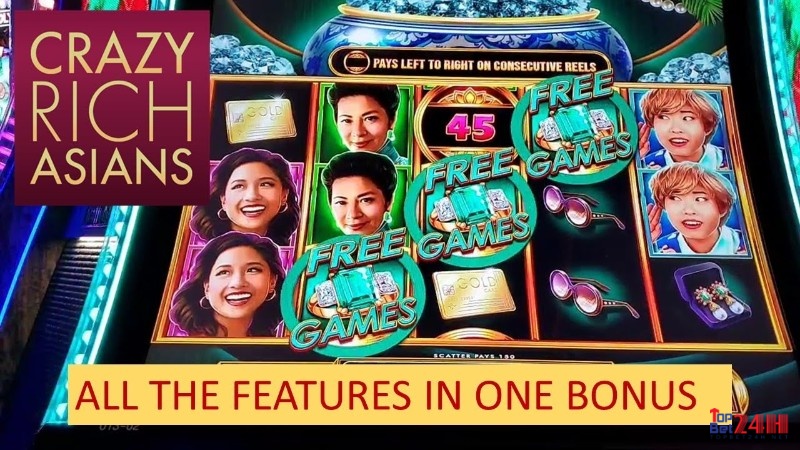 Các biểu tượng trong trò chơi slot CRAZY RICH ASIANS