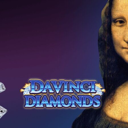 Game DA VINCI DIAMOND: Slot video 5 cuộn 3 hàng thú vị