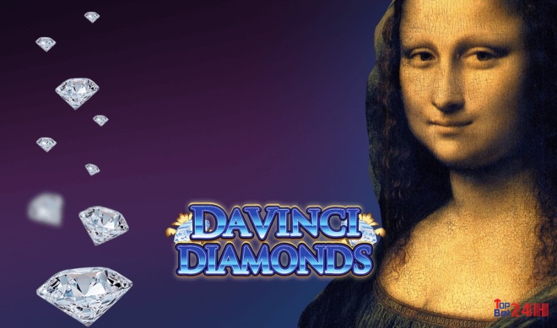 Game DA VINCI DIAMOND: Slot video 5 cuộn 3 hàng thú vị