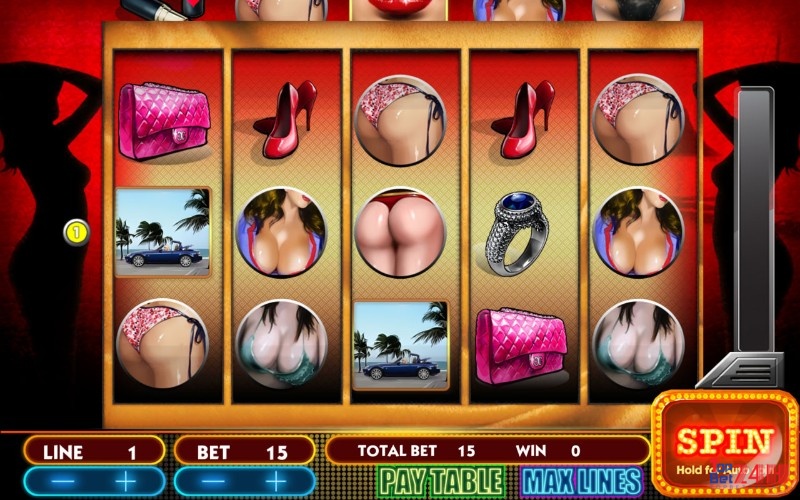 Các biểu tượng quyến rũ và nóng bỏng trong game Sexy Slots