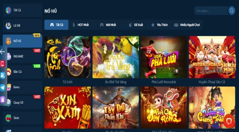 Slot game tại lucky88 nhà cái không có giới hạn chơi