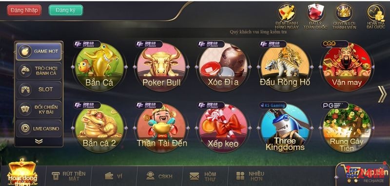 Top App chơi bài phỏm - Cổng game Cfun68