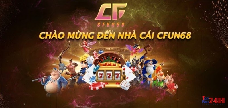 Giao diện cổng game CFUN68 - Top nhà cái Game Slot hot hiện nay
