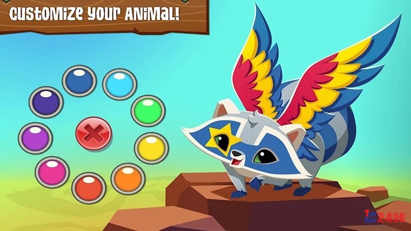 Người chơi được phép tùy chỉnh màu sắc thú nuôi