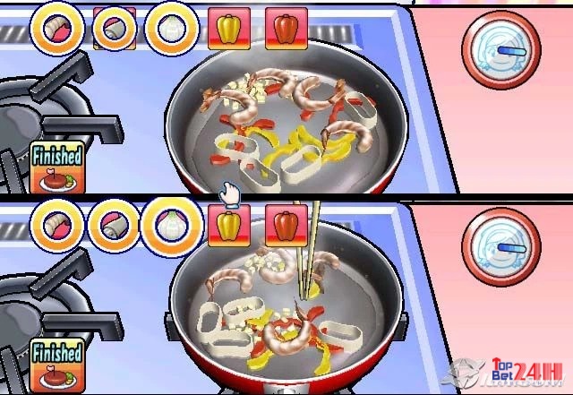 Cooking Mama cho phép người chơi trải nghiệm với nhiều chế độ game khác nhau