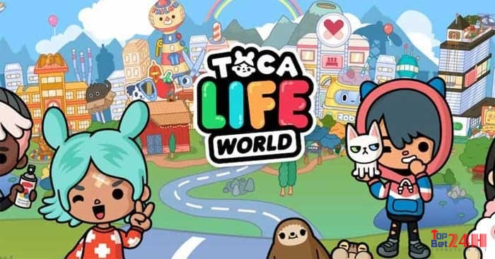 Game Toca Life World có đồ họa mang phong cách hoạt hình sôi động