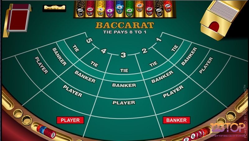 Cùng 123TOP tìm hiểu chi tiết về luật chơi baccarat nhé