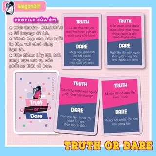 Luật chơi truth or dare cơ bản và chi tiết – Giới thiệu chi tiết