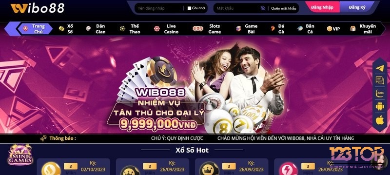 Tìm hiểu thông tin về cổng game Wibo88 và thông tin đăng nhập Wibo88