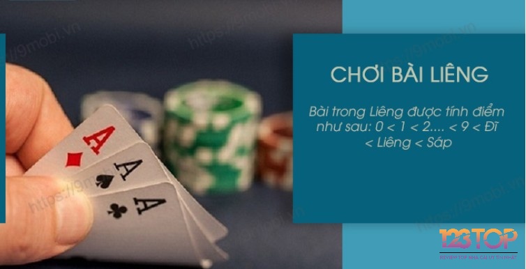 Cách tính điểm trong luật chơi liêng để tính bài chính xác