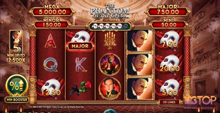 Chủ đề trong game Phantom of the Opera thú vị