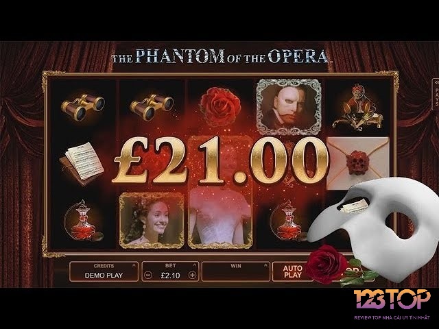 Tính năng thưởng game Phantom of the Opera hấp dẫn và độc đáo