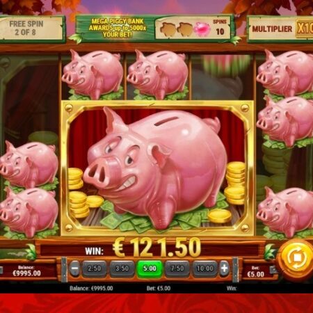 Piggy Bank Play’n Go Jackpot Slot hấp dẫn, đồ họa đẹp mắt