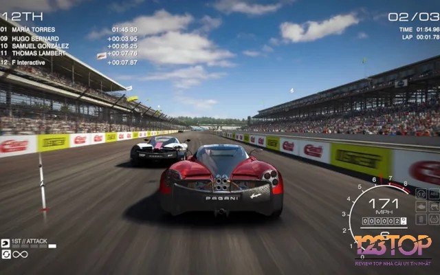 Game Grid Autosport đem lại trải nghiệm cuộc sống của một tay đua thực thụ