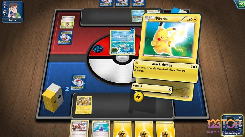 Pokémon TCG Online là trò chơi thẻ bài trực tuyến, người chơi thu thập và sử dụng các thẻ Pokémon để xây dựng chiến lược và thi đấu với các đối thủ trên toàn thế giới.