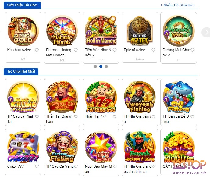 Slot game tại web cược là một trong những sảnh trò chơi hấp dẫn