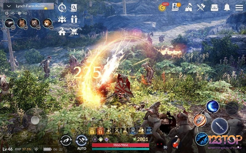 Black Desert Mobile đưa người chơi đến với thế giới đầy huyền ảo và đẹp mắt