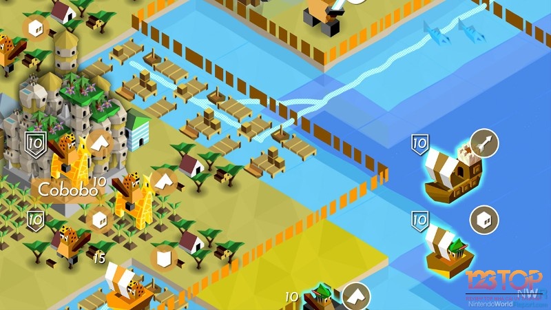 The Battle of Polytopia là game mobile nhập vai đánh theo lượt diễn ra trong thế giới phẳng kì lạ