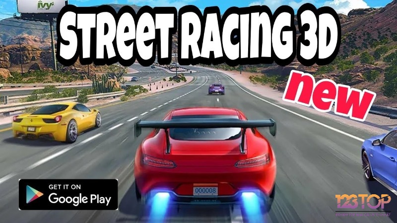  Street Racing 3D là game đua xe miễn phí đỉnh cao