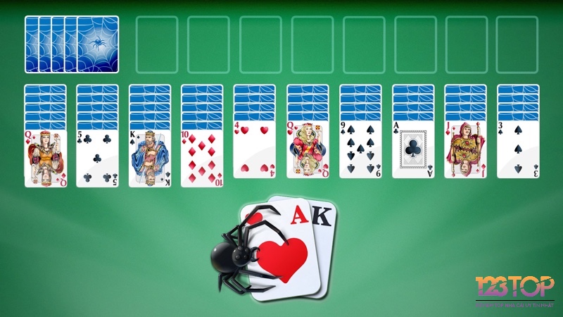 Spider Solitaire mang đến những thách thức mới ở từng cấp độ khác nhau cho người chơi