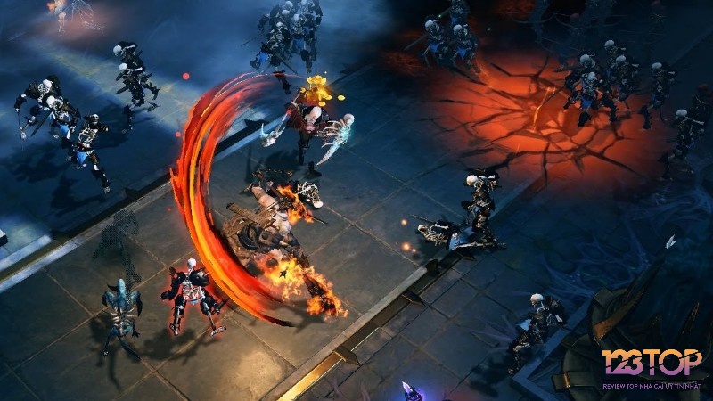 Hệ thống chiến đấu trong Diablo Immortal được tối ưu hóa cho màn hình cảm ứng