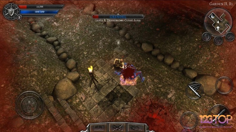 AnimA ARPG là game có hệ thống trang bị đa dạng với hơn 200 vật phẩm hiếm